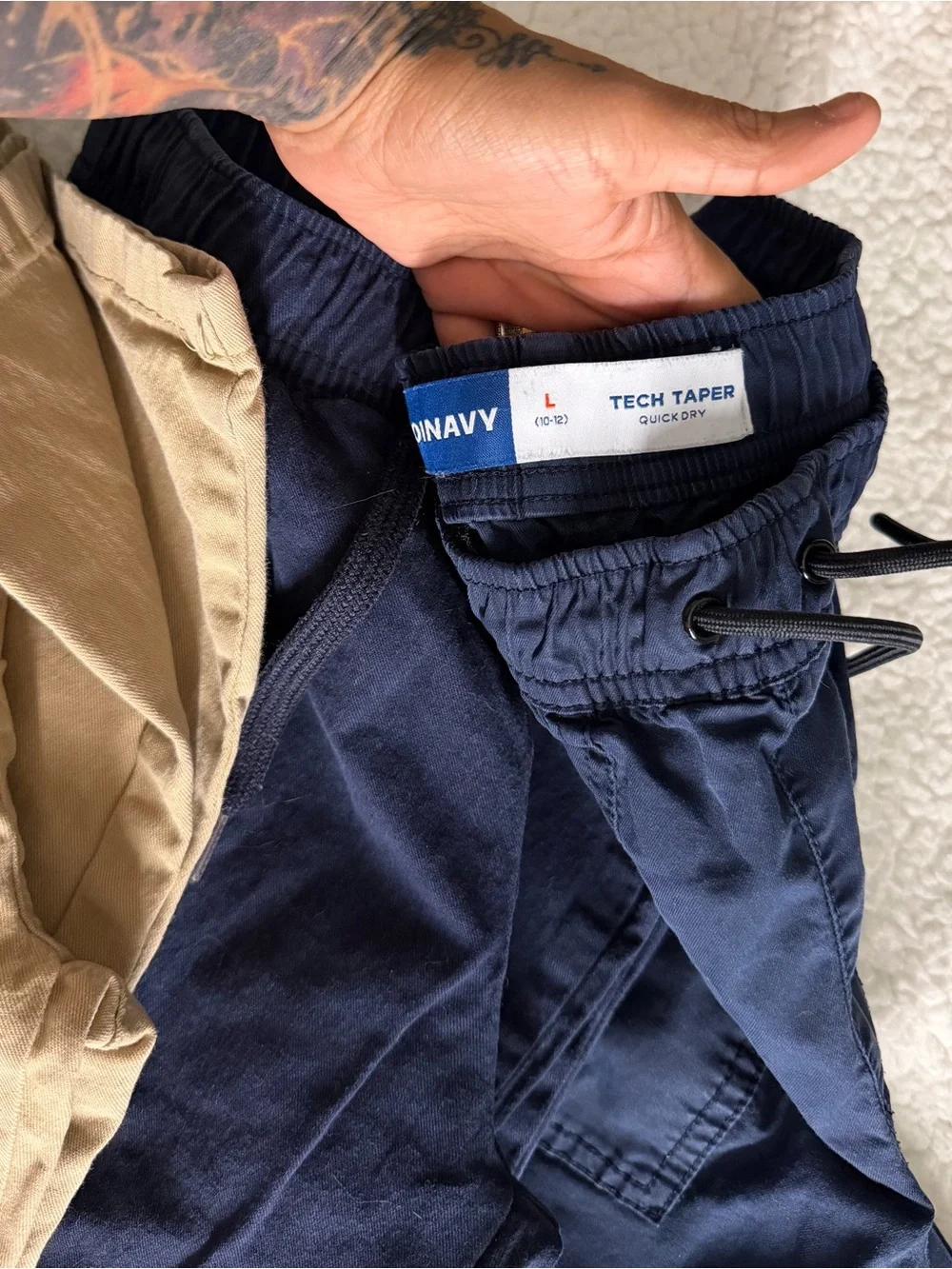 Old Navy Kids Joggers in Navy and Khaki